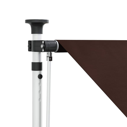 Manuell Utdragbar Markis Brun 350 cm