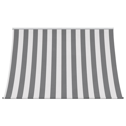 Markis Antracit och vitt 350 x 150 cm