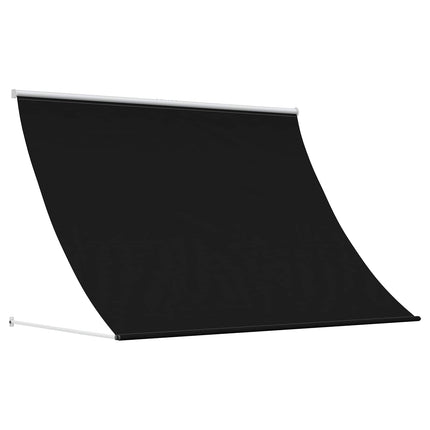 Markis Svart 150 x 150 cm 180 g / m² Polyester med PU-beläggning