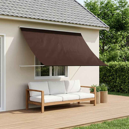 Markis Brun 150 x 150 cm 180 g / m² Polyester med PU-beläggning