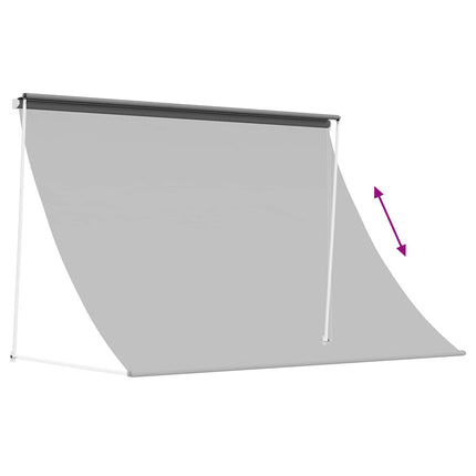 Markis Ljusgrå 350 x 150 cm