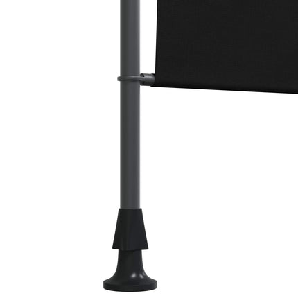 Utomhus rullgardin Svart 120 x 270 cm