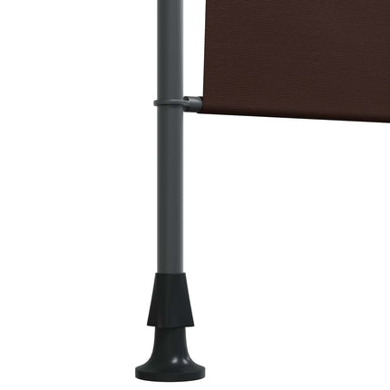 Utomhus rullgardin Brun 100 x 270 cm
