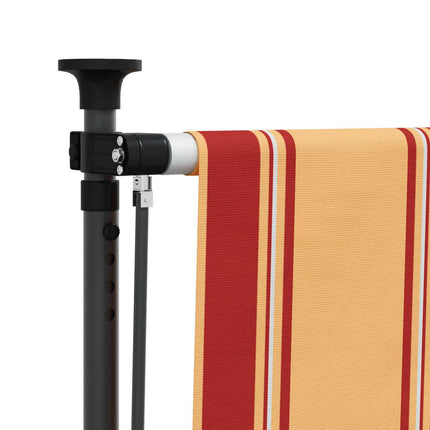 Utomhus rullgardin Flerfärgsdesign 100 x 270 cm