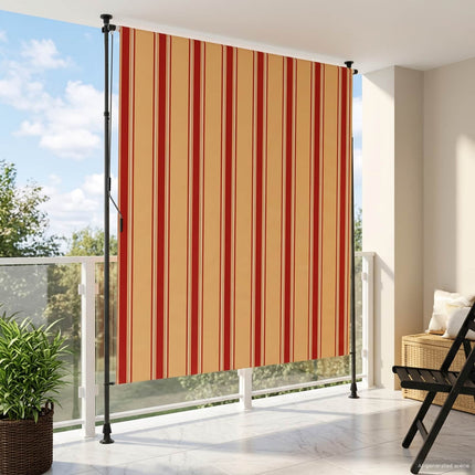 Utomhus rullgardin Flerfärgsdesign 200 x 270 cm