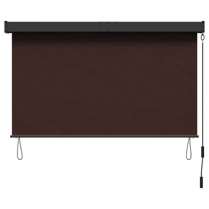 Rullgardin Brun 60 x 250 cm Tyg och Aluminium