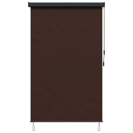 Rullgardin Brun 60 x 250 cm Tyg och Aluminium