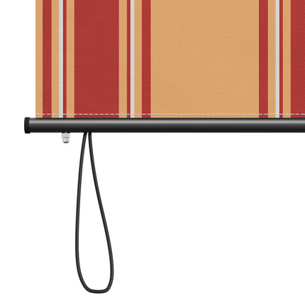 Rullgardin Flerfärgsdesign 60 x 250 cm Tyg och Aluminium