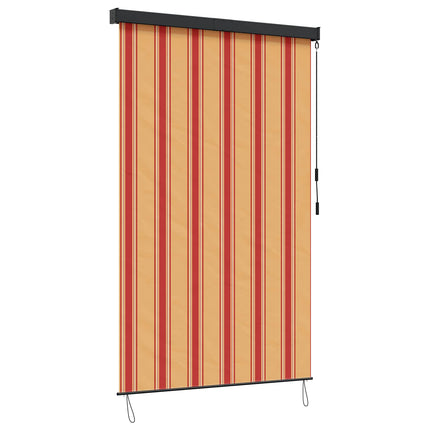 Rullgardin Flerfärgsdesign 60 x 250 cm Tyg och Aluminium