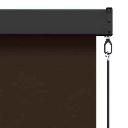 Rullgardin Brun 160 x 250 cm Tyg och Aluminium