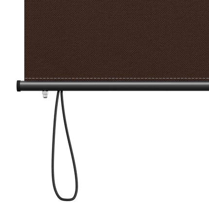 Rullgardin Brun 180 x 250 cm Tyg och Aluminium