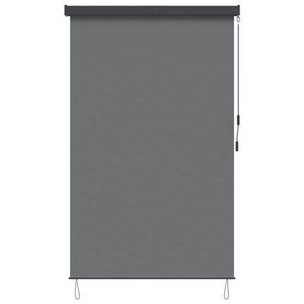 Rullgardin Ljusgrå 180 x 250 cm Tyg och Aluminium