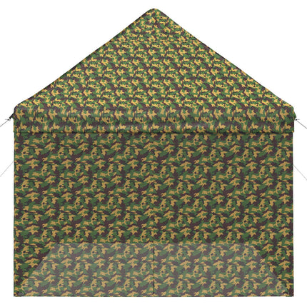 Tält med 4 sidoväggar 3 x 4 m Armémönster