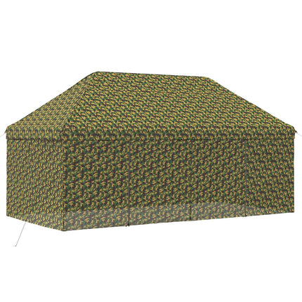Tält med 4 sidoväggar 2,9 x 5,8 m Armémönster