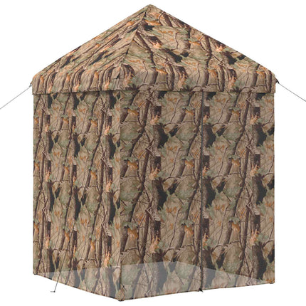 Pop-up Gazebo med 4 Sidoväggar 2 x 2 m Skogs camo