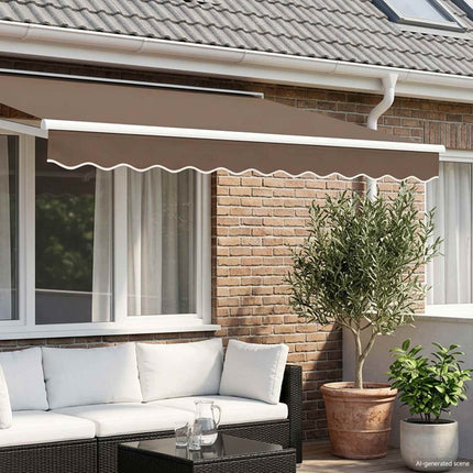 Markiskappa Ersättning Taupe 3 m Polyester