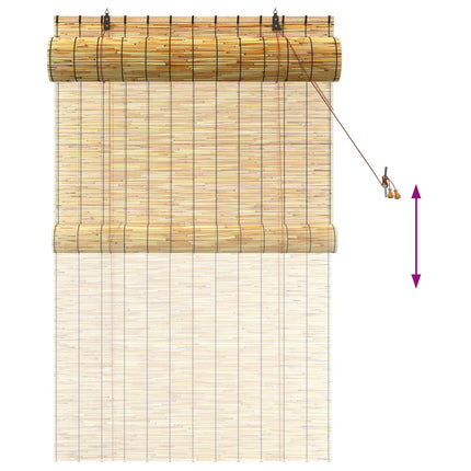 Rullgardin Naturlig 100 x 160 cm Vass