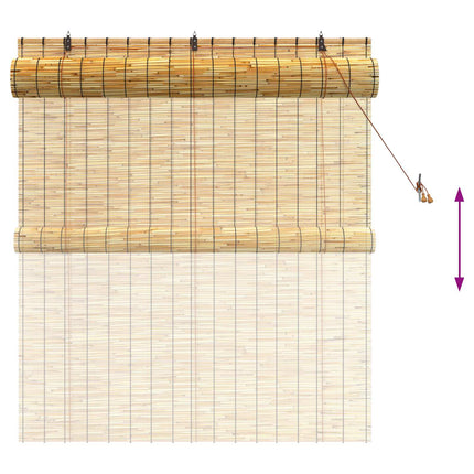 Rullgardin Naturlig 140 x 160 cm Vass