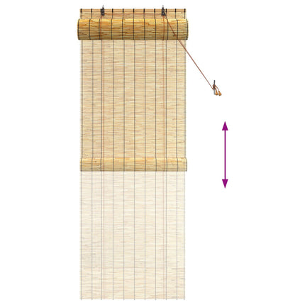 Rullgardin Naturlig 80 x 220 cm Vass