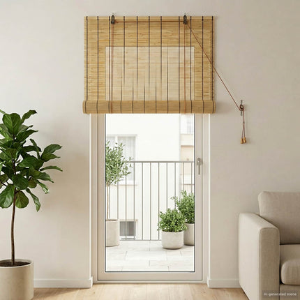 Rullgardin Naturlig 100 x 220 cm Vass