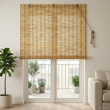 Rullgardin Naturlig 140 x 220 cm Vass