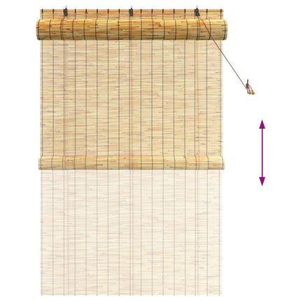 Rullgardin Naturlig 140 x 220 cm Vass