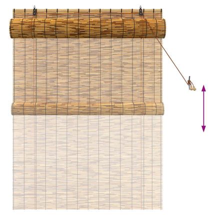 Rullgardin Brun 120 x 160 cm Vass