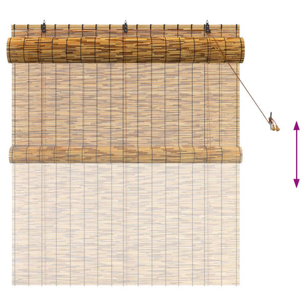 Rullgardin Brun 140 x 160 cm Vass