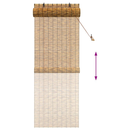 Rullgardin Brun 80 x 220 cm Vass
