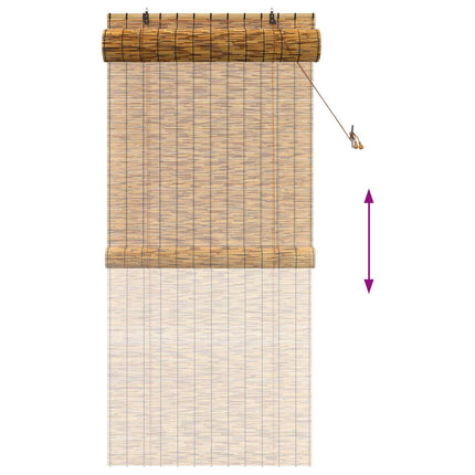 Rullgardin Brun 100 x 220 cm Vass