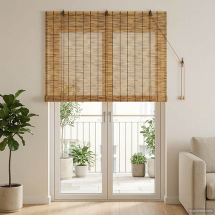 Rullgardin Brun 140 x 220 cm Vass