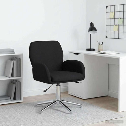 Svanstol 54 x 58 x 90 cm Svart Tyg