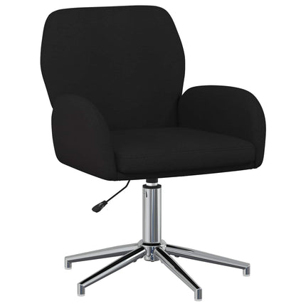 Svanstol 54 x 58 x 90 cm Svart Tyg