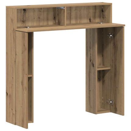 Eldstadsram Artisan-ek 102 x 18 x 100,5 cm Konstruerat trä