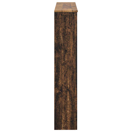 Eldstadsram Gammalt trä 102 x 20 x 102 cm Konstruerat trä