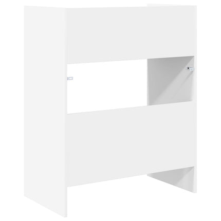 DJ-bord Vit 82 x 45 x 102 cm Konstruerat trä