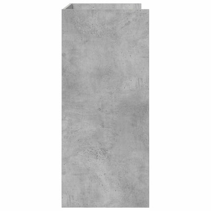 DJ-bord Betonggrå 82 x 45 x 102 cm Konstruerat trä