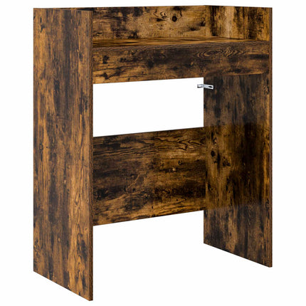 DJ-bord Rökt ek 82 x 45 x 102 cm Konstruerat trä