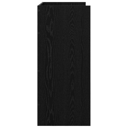 DJ-bord Svart ek 62 x 45 x 102 cm Konstruerat trä