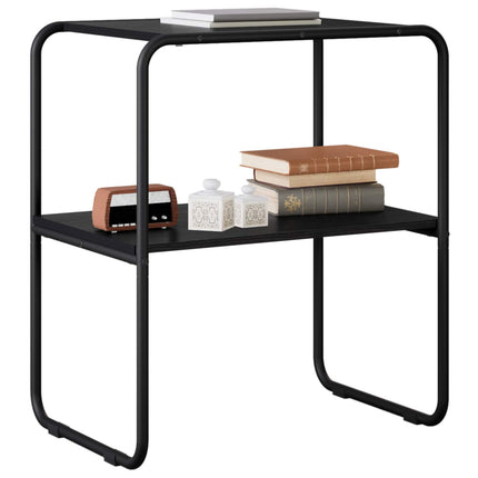 Konsolbord Svart ek 60 x 42,5 x 70 cm Konstruerat trä