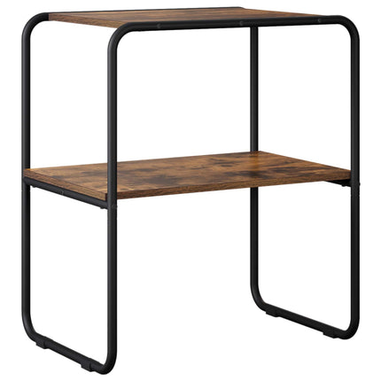 Konsolbord Rökt ek 60 x 42,5 x 70 cm Konstruerat trä