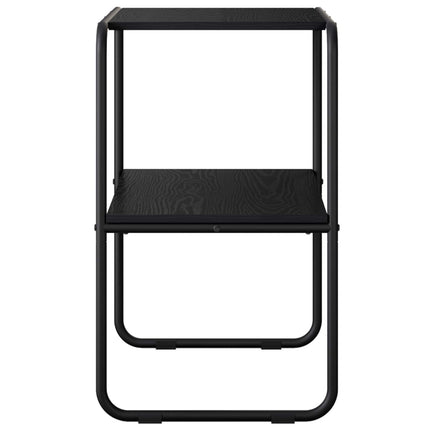 Konsolbord Svart ek 80 x 42,5 x 70 cm Konstruerat trä