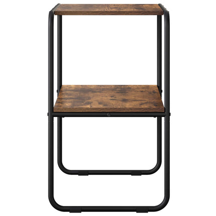 Konsolbord Rökt ek 80 x 42,5 x 70 cm Konstruerat trä