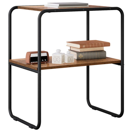 Konsolbord Gammalt trä 80 x 42,5 x 70 cm Konstruerat trä