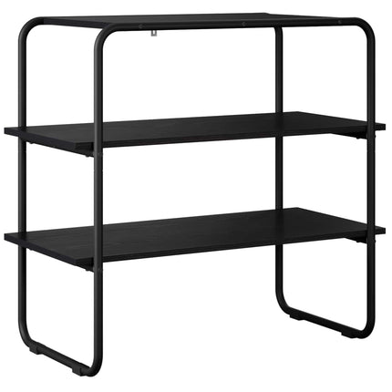 Konsolbord Svart ek 100 x 41 x 75 cm Konstruerat trä