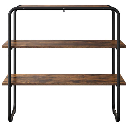 Konsolbord Rökt ek 100 x 41 x 75 cm Konstruerat trä