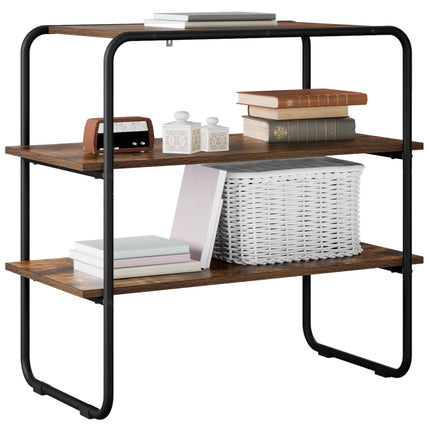 Konsolbord Rökt ek 100 x 41 x 75 cm Konstruerat trä