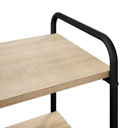 Konsolbord Sonoma-ek 80 x 35 x 75 cm Konstruerat trä