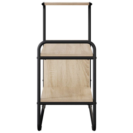 Konsolbord Sonoma-ek 80 x 35 x 75 cm Konstruerat trä