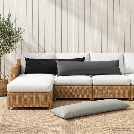 Kasta Kudde HEERLEN Svart 40 x 145 cm Polyester